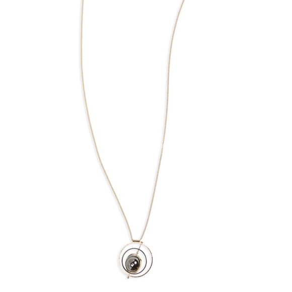 Topshop Ballin in Circle Necklace - Picture 1 of 7